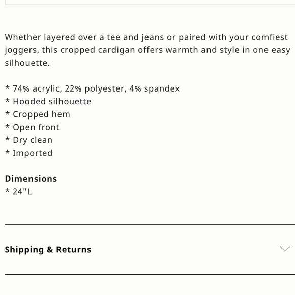 Anthropologie NWOT Laura Cozy Knit Open Front Cardigan Sweater - Picture 9 of 9